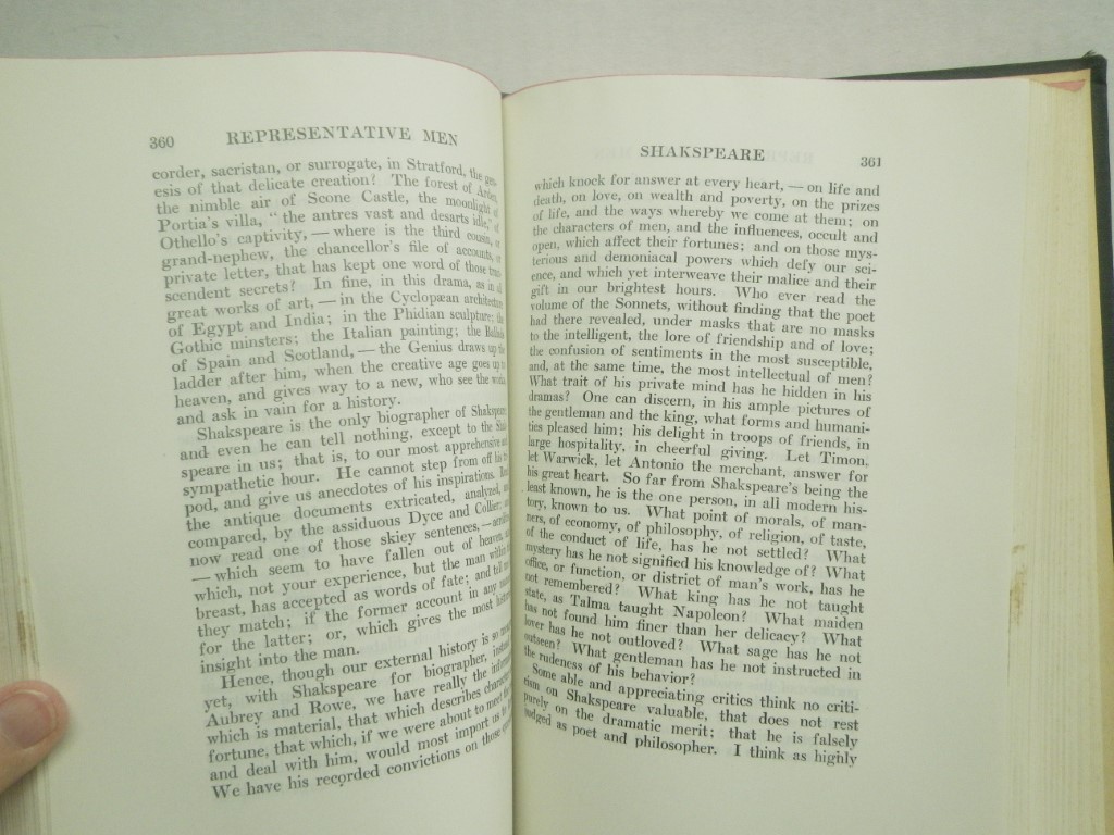 Image 5 of The Works of Ralph Waldo Emerson:  Four Volumes in One