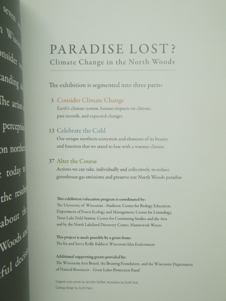 Image 1 of Paradise Lost?  Climate change in the North Woods