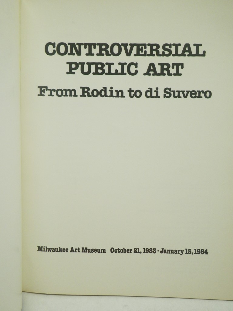 Image 1 of Controversial Public Art:  From Rodin to di Suvero