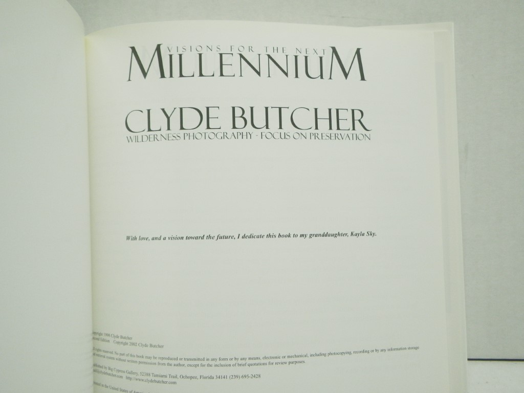 Image 1 of Visions for the Next Millennium: Clyde Butcher Wilderness Photography--Focus on 