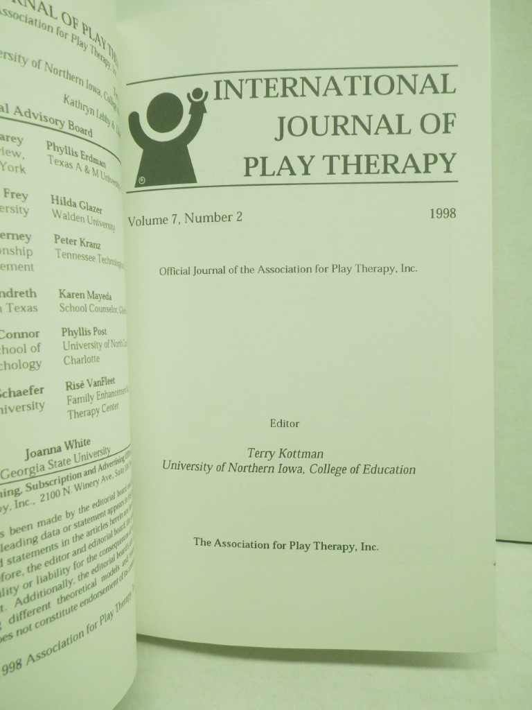 Image 1 of International Journal of Play Therapy (Volume 7, number 2)
