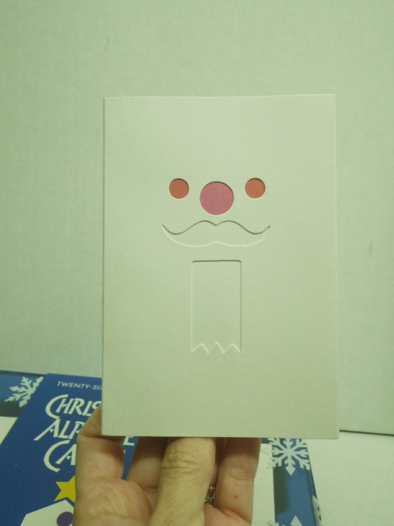 Image 2 of Tin Box Set of 26 Christmas Alphabet Cards.