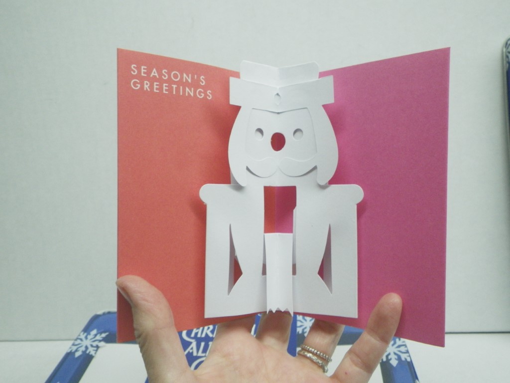Image 3 of Tin Box Set of 26 Christmas Alphabet Cards.