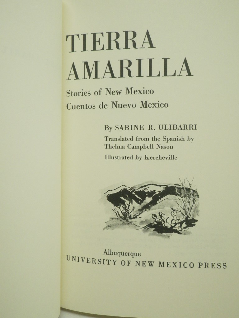 Image 1 of Tierra Amarilla; stories of New Mexico