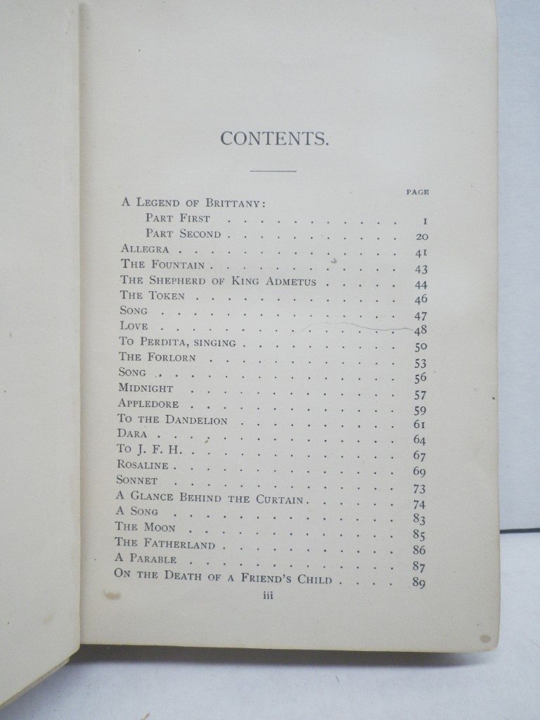 Image 2 of The Early Poems of James Russell Lowell