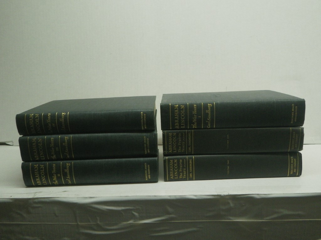 Image 0 of Abraham Lincoln (the Prairie Years - 2 volumes; the War Years - 4 volumes), 6 vo