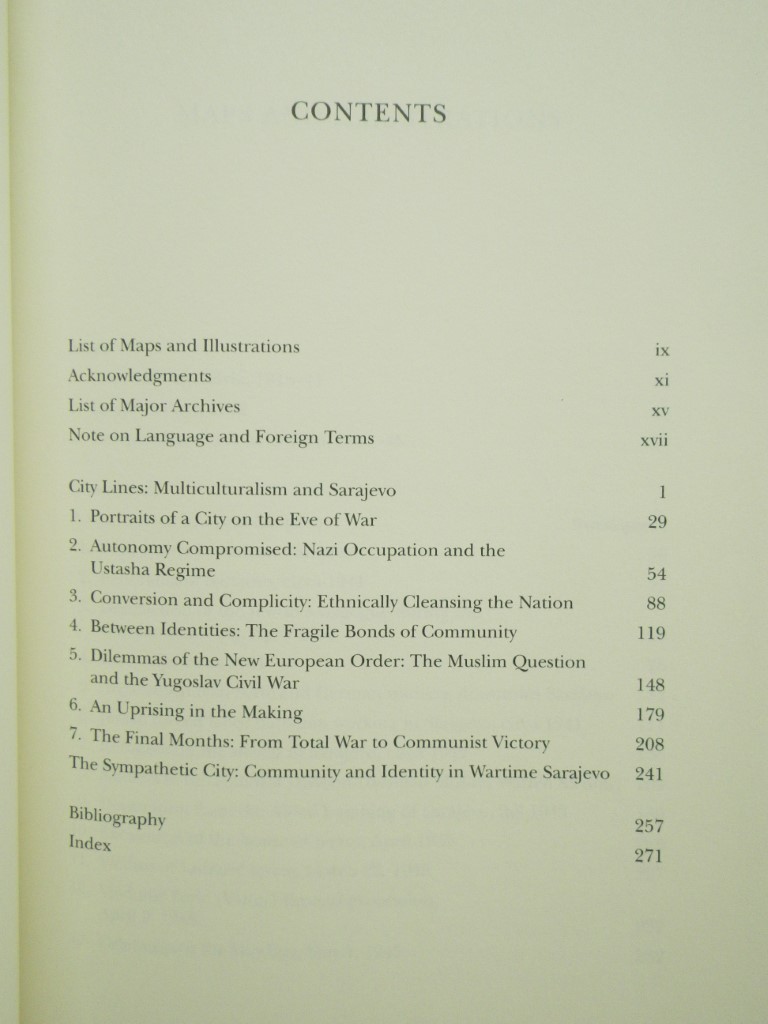 Image 2 of Sarajevo, 1941-1945: Muslims, Christians, and Jews in Hitler's Europe