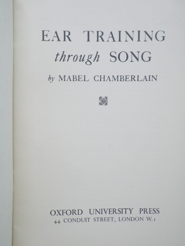 Image 1 of Ear Training through Song