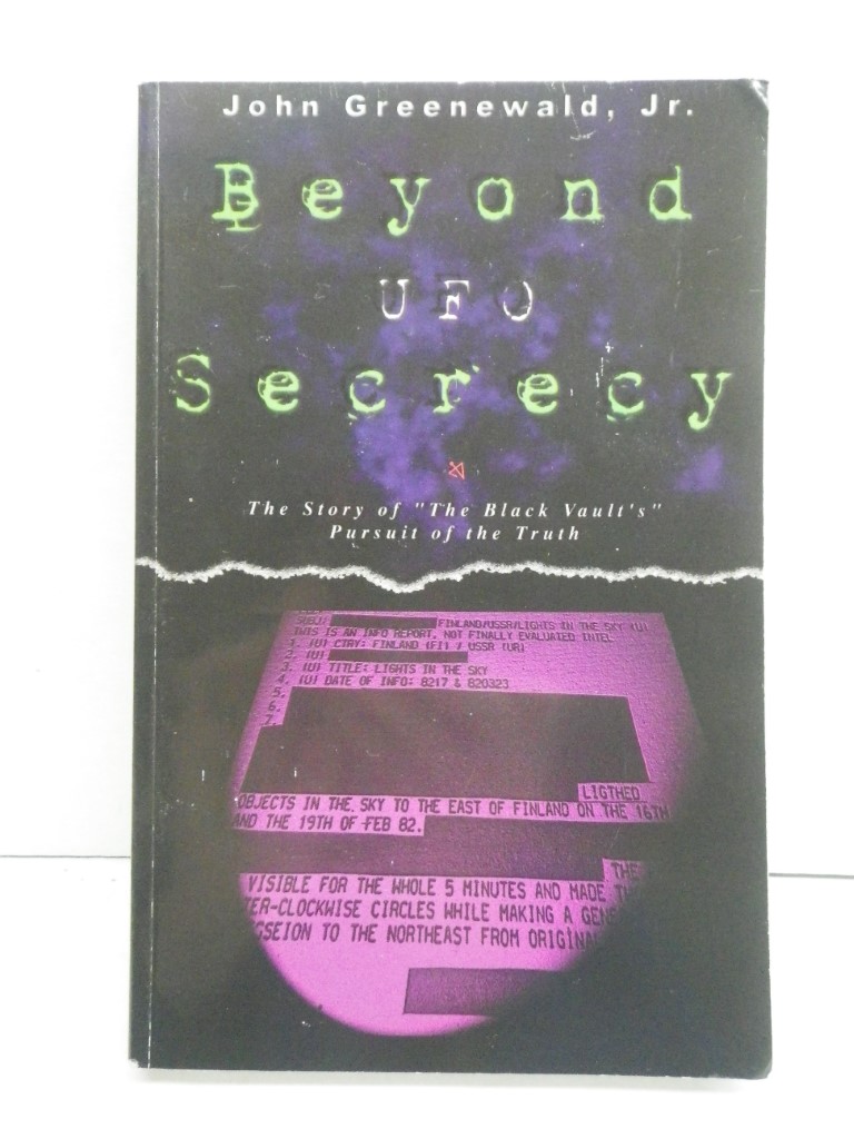 Beyond UFO Secrecy, signed
