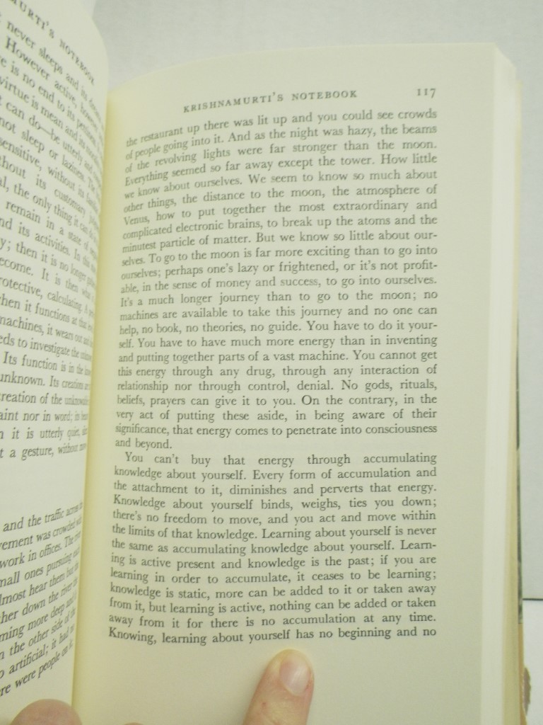 Image 3 of Krishnamurti's Notebook