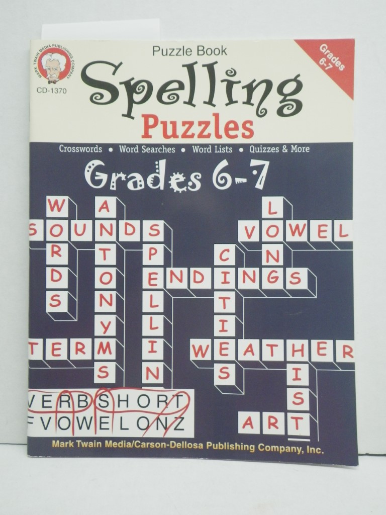 Image 0 of Spelling Puzzles, Grades 6 - 7