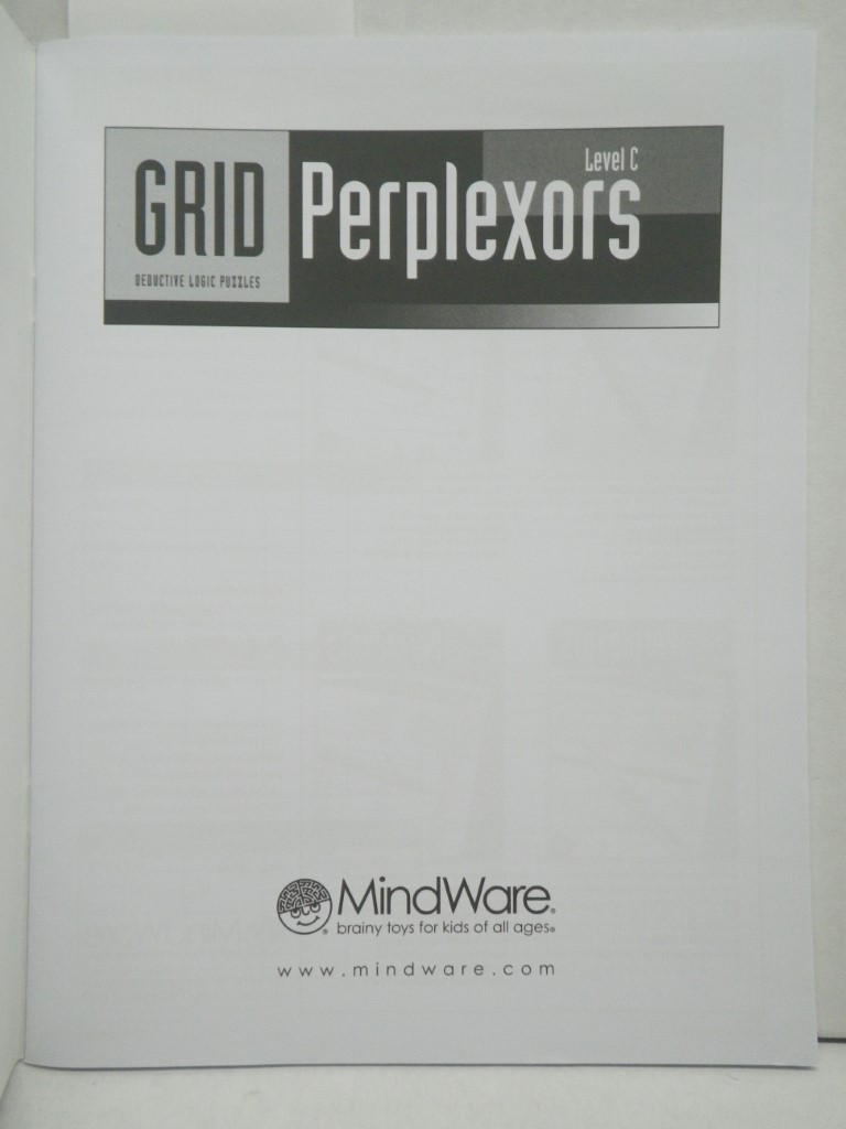 Image 1 of MindWare Grid Perplexors: Level C