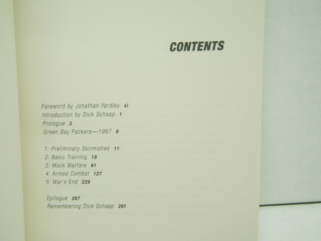 Image 3 of Instant Replay: The Green Bay Diary of Jerry Kramer, Signed