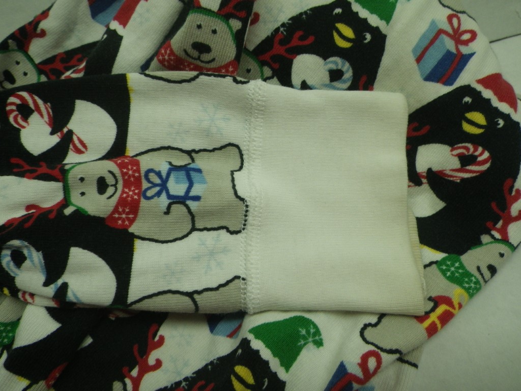 Image 4 of Hanna Andersson Pajama Set Christmas Penguin XS unisex adult