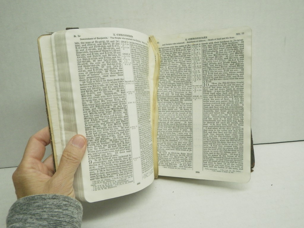 Image 3 of THE HOLY BIBLE CONTAINING THE OLD AND NEW TESTAMENTS