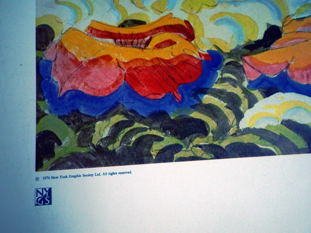 Image 2 of Burchfield Childhood's Garden  Poster 30x21