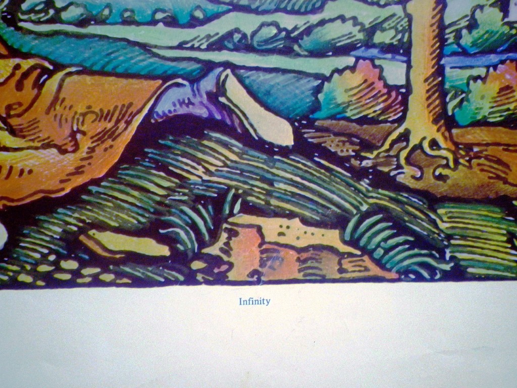 Image 1 of Flammarion engraving  Poster 31x25