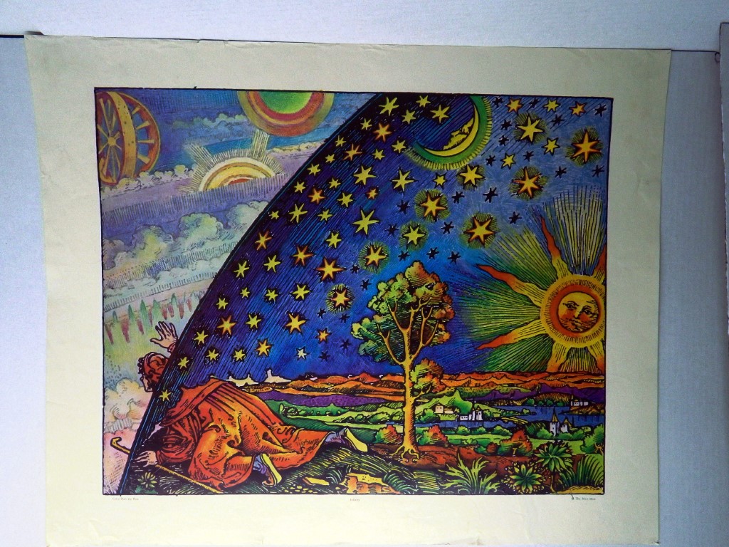 Image 0 of Flammarion engraving  Poster 31x25