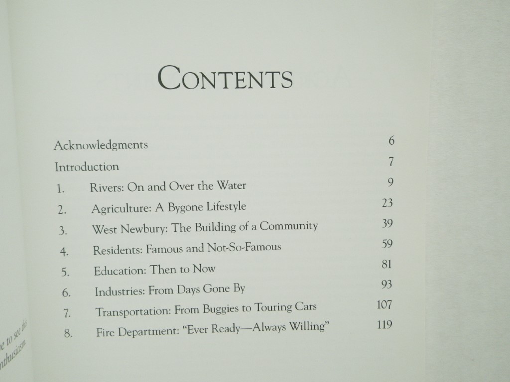 Image 2 of West Newbury (Images of America), signed