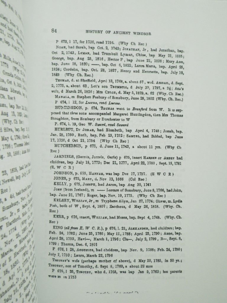 Image 3 of A supplement to The history and genealogies of ancient Windsor, Conn., containin