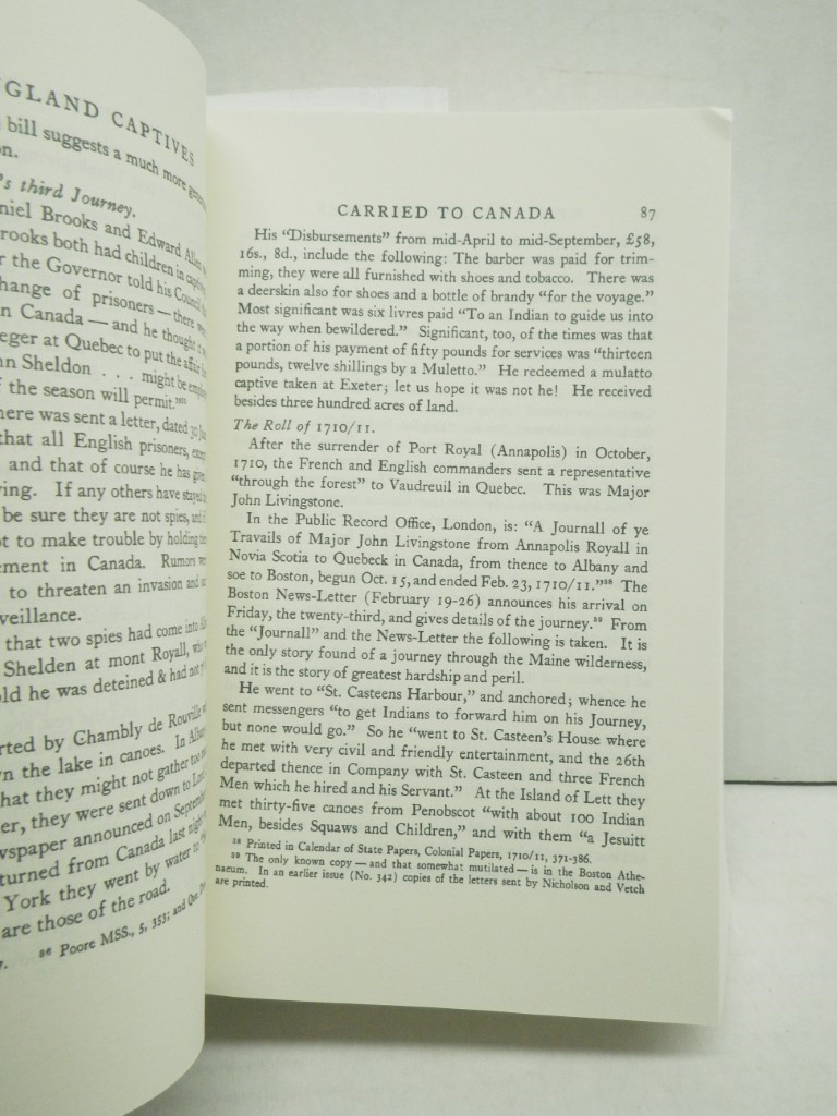 Image 3 of New England Captives Carried to Canada Between 1677 and 1760