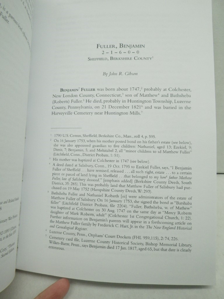 Image 4 of Western Massachusetts Families in 1790