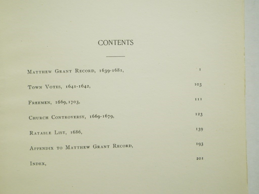 Image 2 of Some Early Records and Documents of and Relating to the Town of Windsor, Connect
