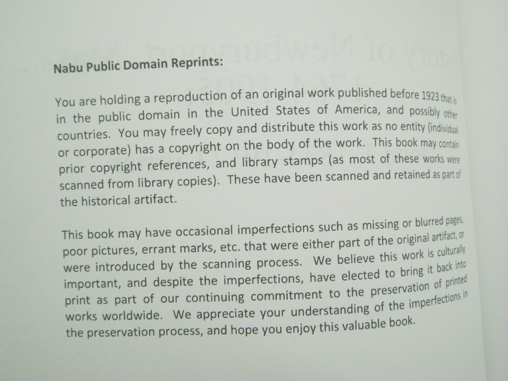 Image 2 of History of Newburyport, Mass., 1764-1905; Volume 3