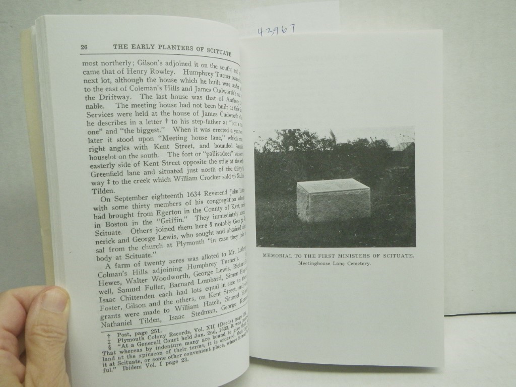 Image 3 of Early Planters of Scituate [Massachusetts]