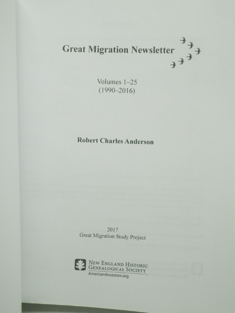 Image 1 of The Complete Great Migration Newsletter, Volumes 1-25