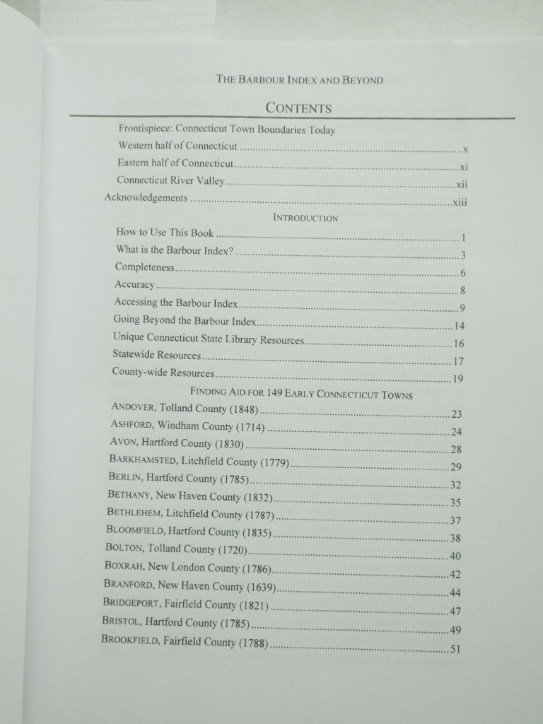 Image 3 of Finding Early Connecticut Vital Records: The Barbour Index and Beyond