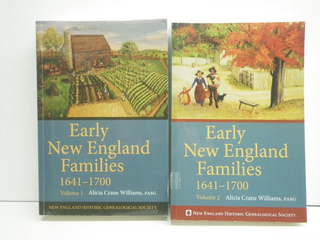 Early New England Families, 1641-1700, Volumes 1 and 2