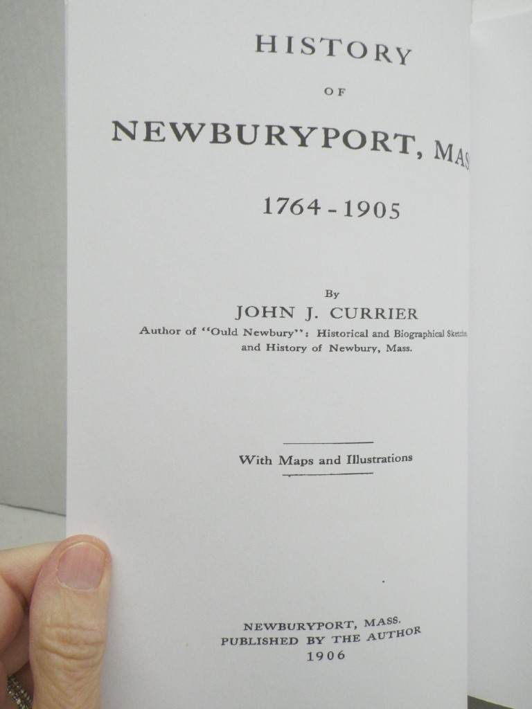 Image 2 of History of Newburyport, Mass., 1764-1905