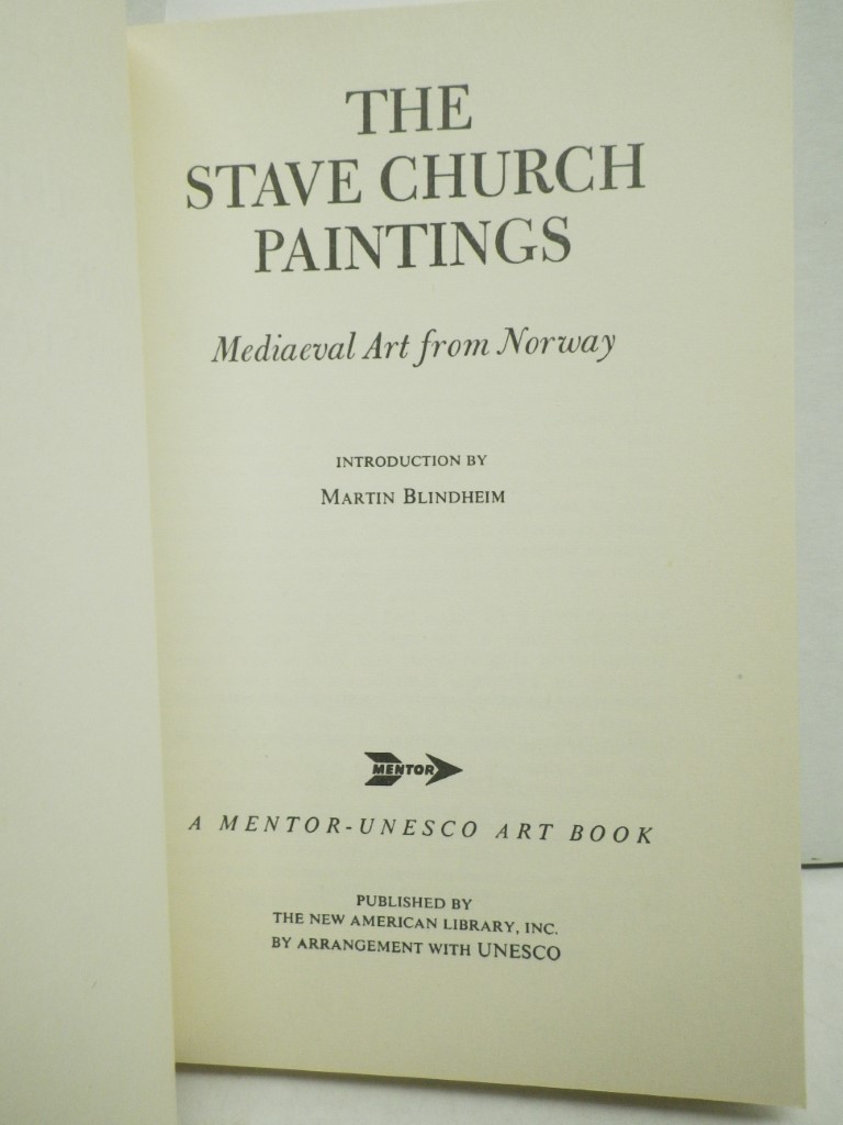 Image 1 of The Stave Church Paintings; Mediaeval Art from Norway