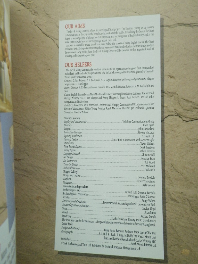 Image 3 of Jorvik Viking Centre: Official Guide