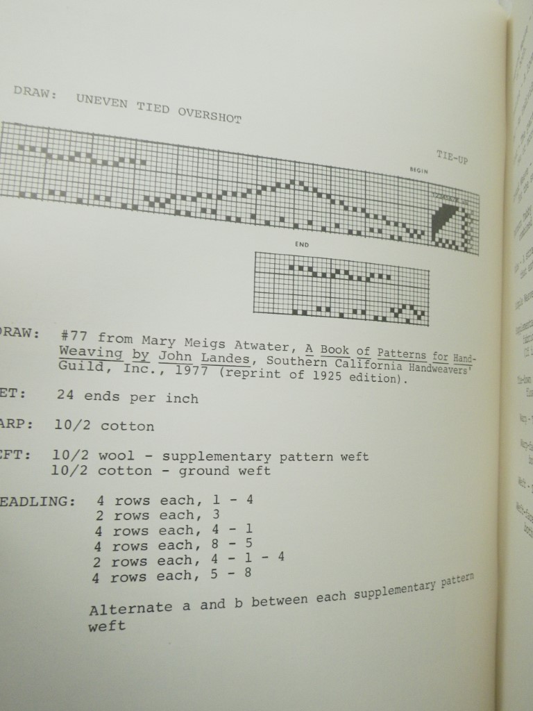 Image 3 of Weave Structures Used in North American Coverlets