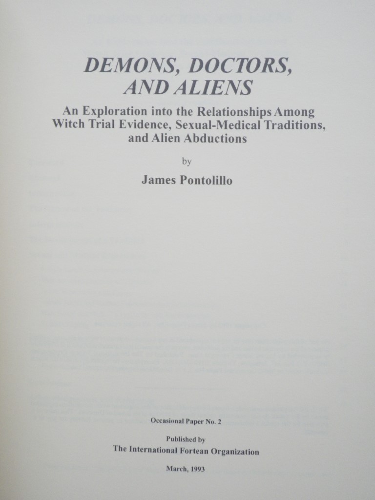 Image 1 of Demons, doctors, and aliens: A exploration into the relationships among witch tr