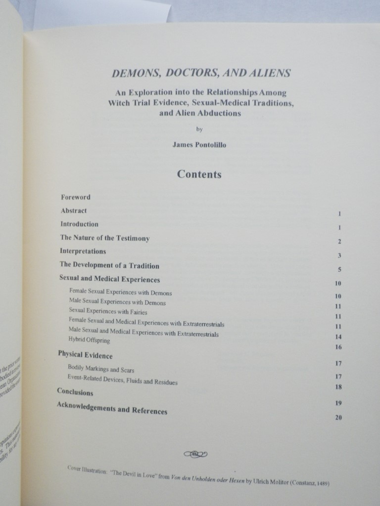 Image 2 of Demons, doctors, and aliens: A exploration into the relationships among witch tr