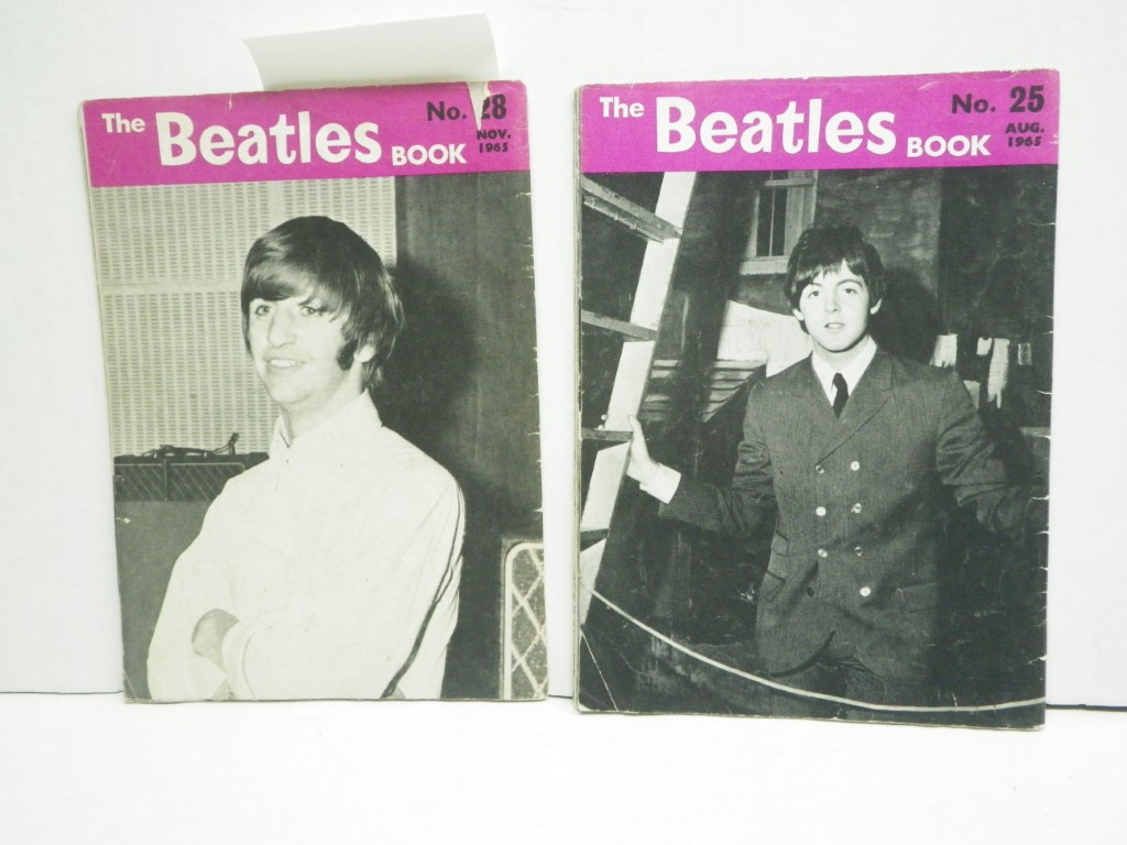 Image 1 of Lot of 2 The Beatles Monthly Book, No. 25,28