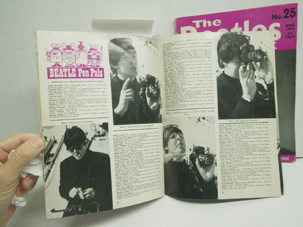 Image 3 of Lot of 2 The Beatles Monthly Book, No. 25,28