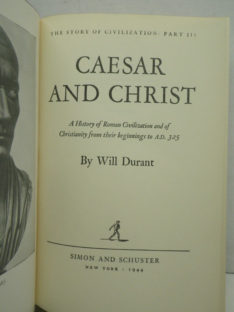 Image 2 of Lot of 5:  The Story of Civilization (vols.I, II, III, V, VI)