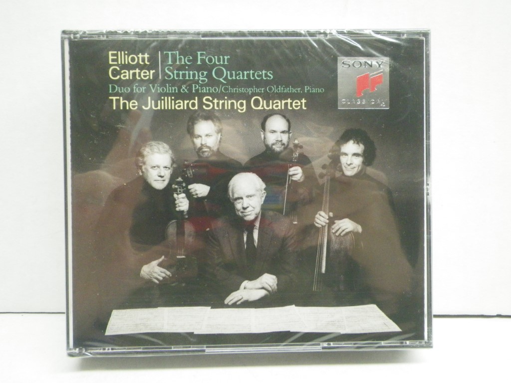 Elliott Carter: The Four String Quartets / Duo for Violin & Piano - The Juilliar