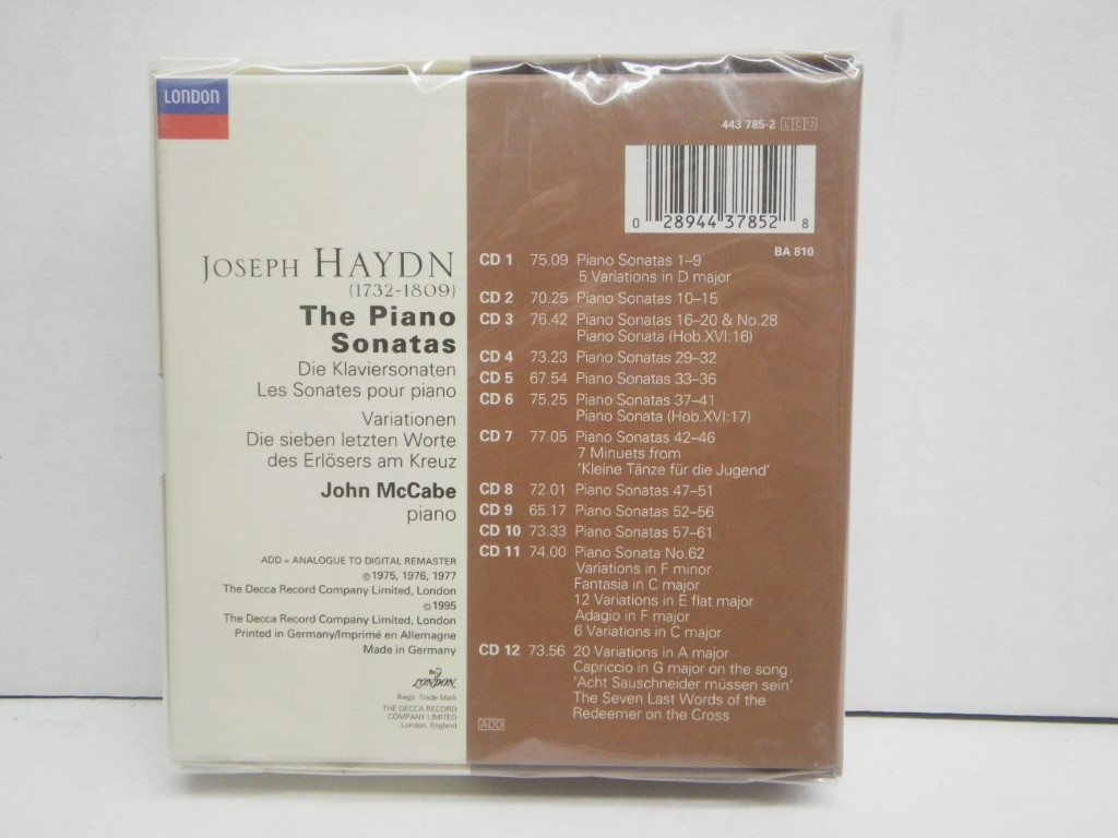 Image 1 of Haydn: The Complete Piano Sonatas