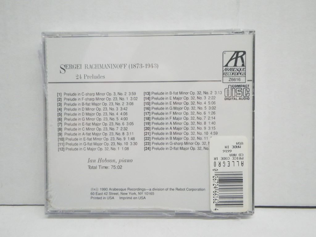 Image 1 of 24 Preludes, Rachmaninoff