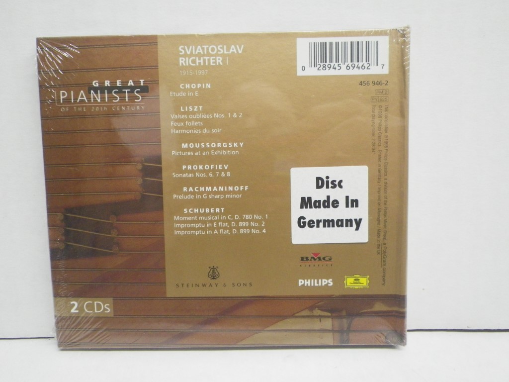 Image 1 of Sviatoslav Richter - Great Pianists of the 20th Century, Vol. 82