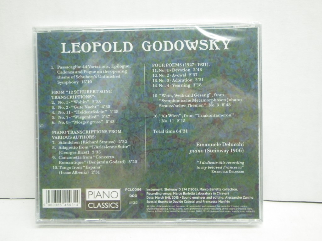 Image 1 of Godowsky: Transcriptions
