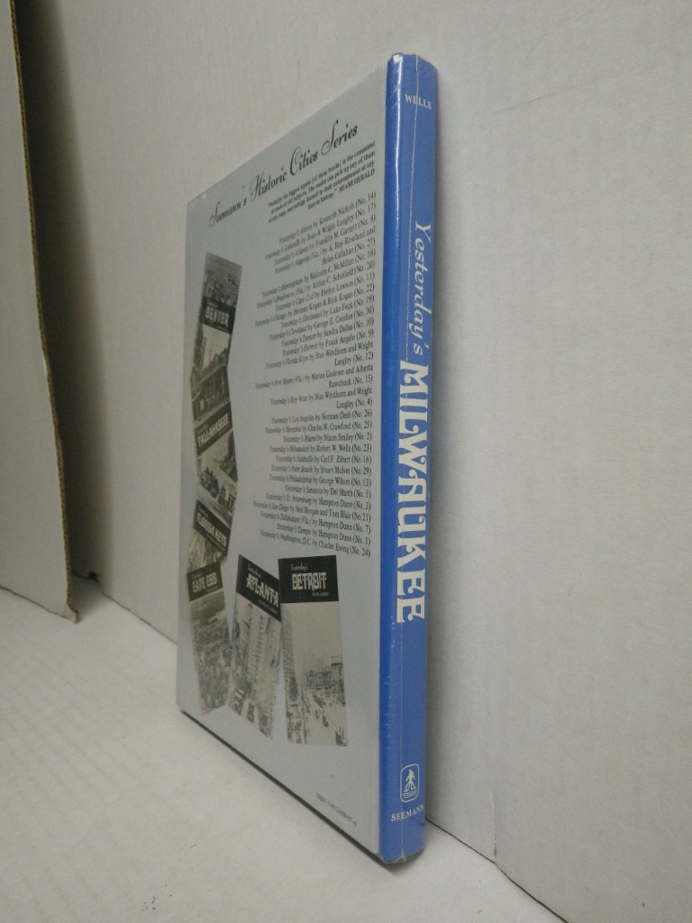 Image 2 of Yesterday's Milwaukee (Seemann's Historic Cities Series ; No. 23)