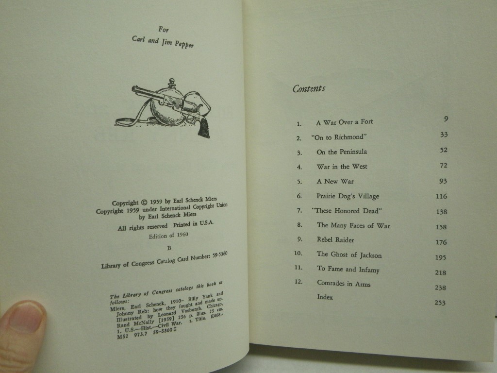 Image 2 of Billy Yank and Johnny Reb:  How They Fought and Made Up