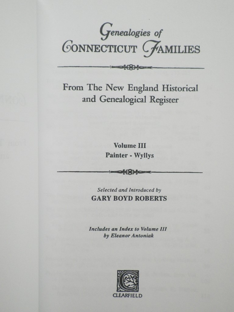 Image 2 of Genealogies of Connecticut Families from 