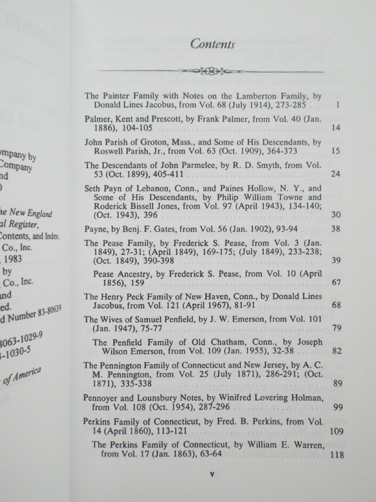 Image 4 of Genealogies of Connecticut Families from 